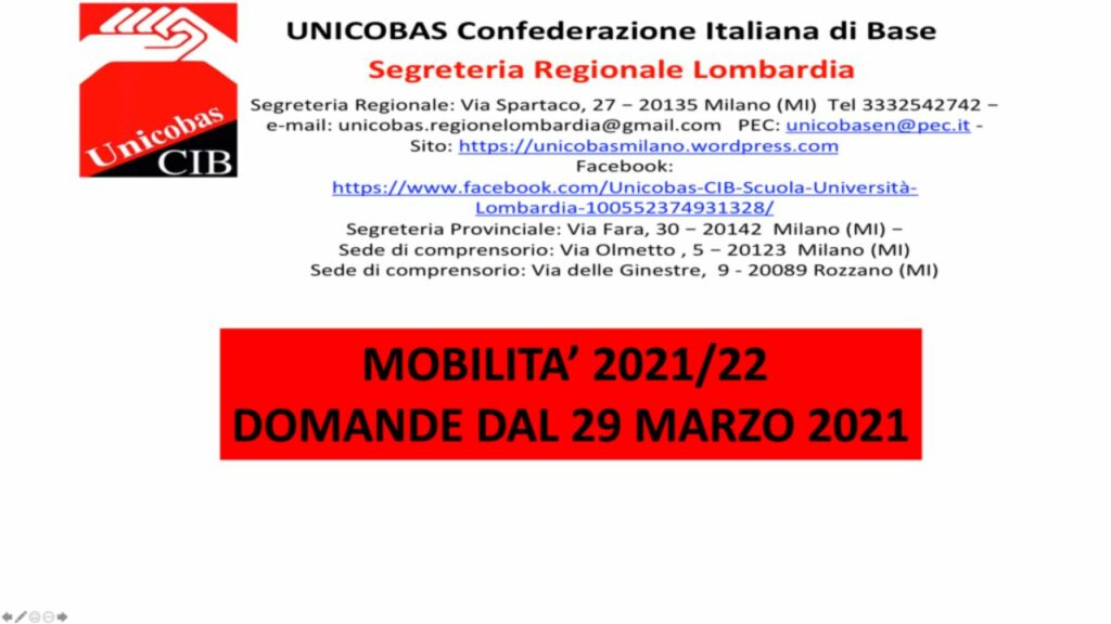 Mobilità 2021/22