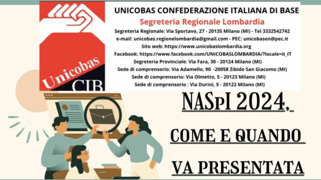 NASpI 2024, come e quando va presentata