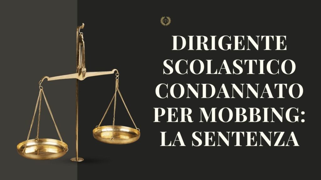 DS condannato per mobbing la sentenza