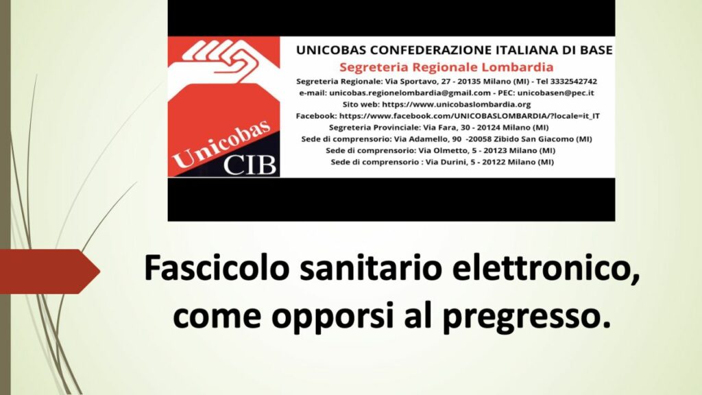 Fascicolo sanitario elettronico come opporsi al pregresso