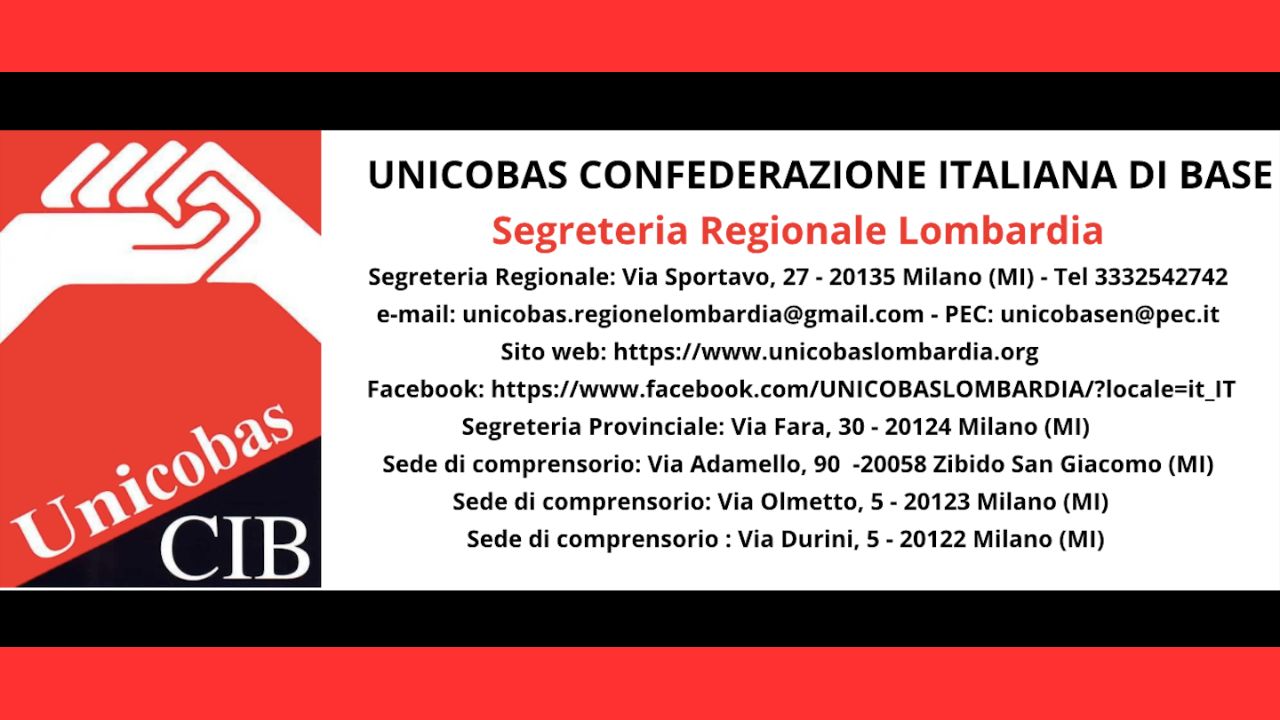 Unicobas CIB Scuola & Università Lombardia