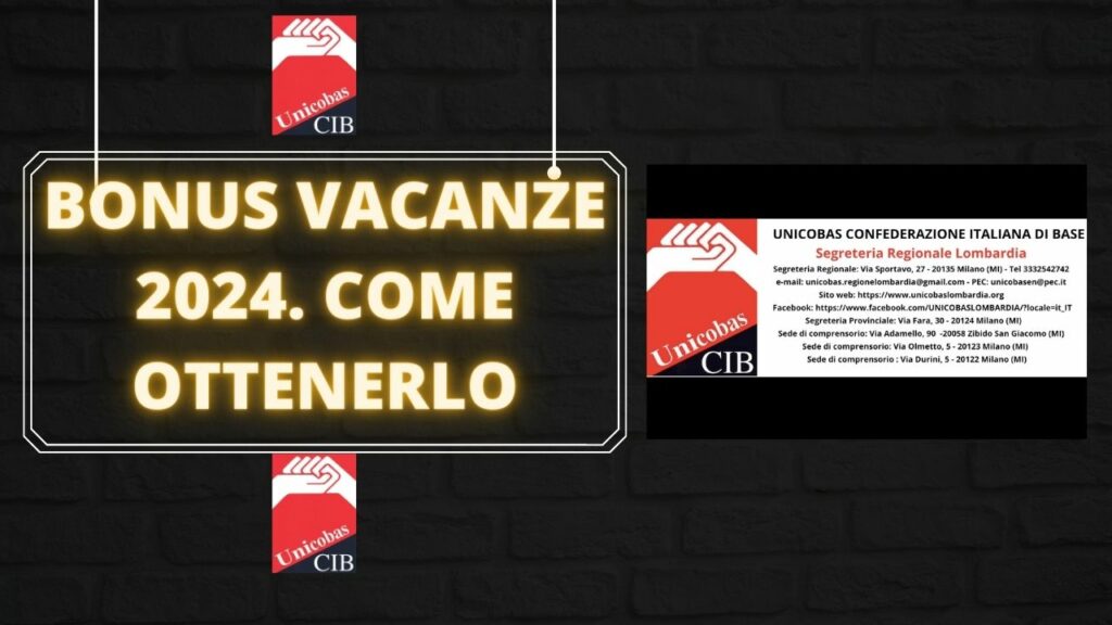 Bonus vacanze 2024. Come ottenerlo