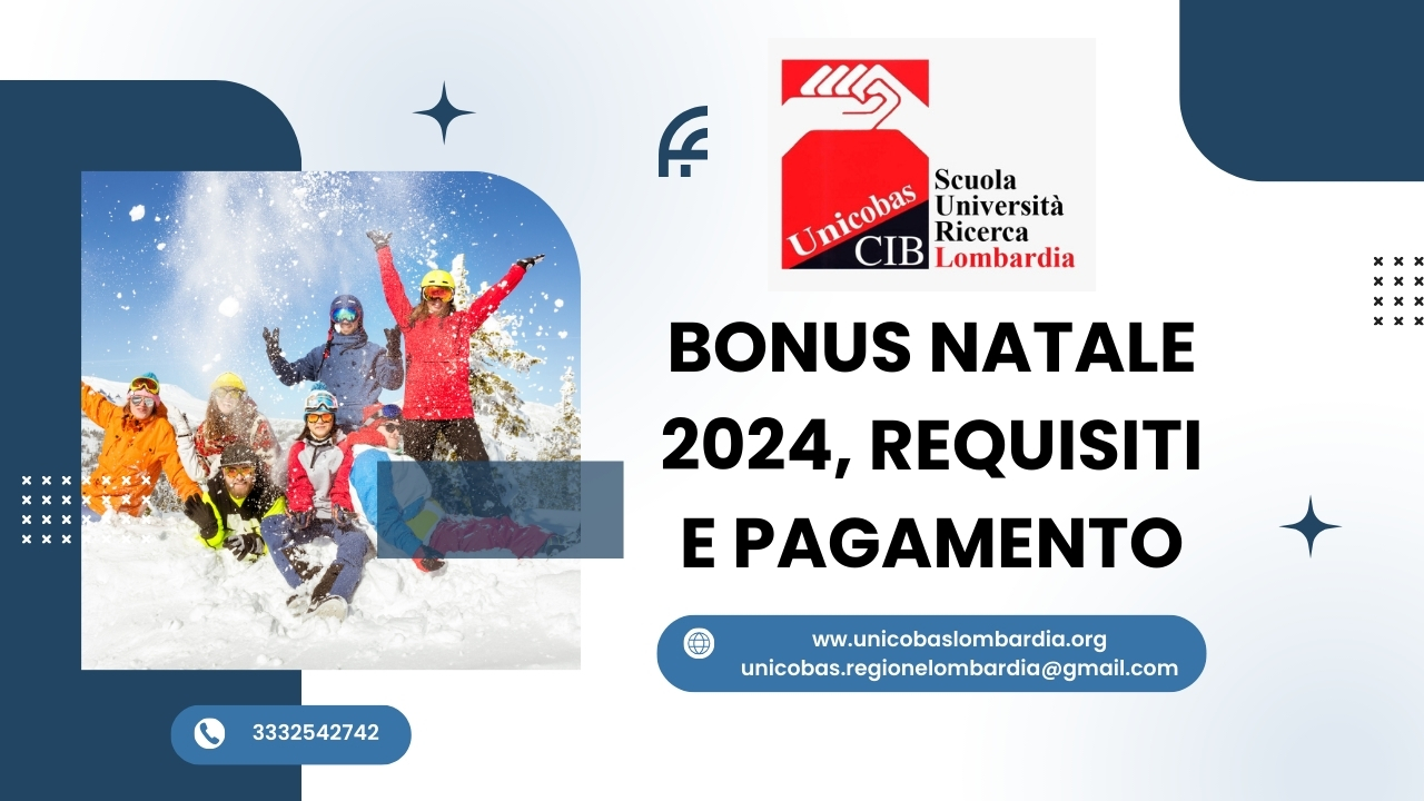 Bonus Natale 2024, requisiti e pagamento