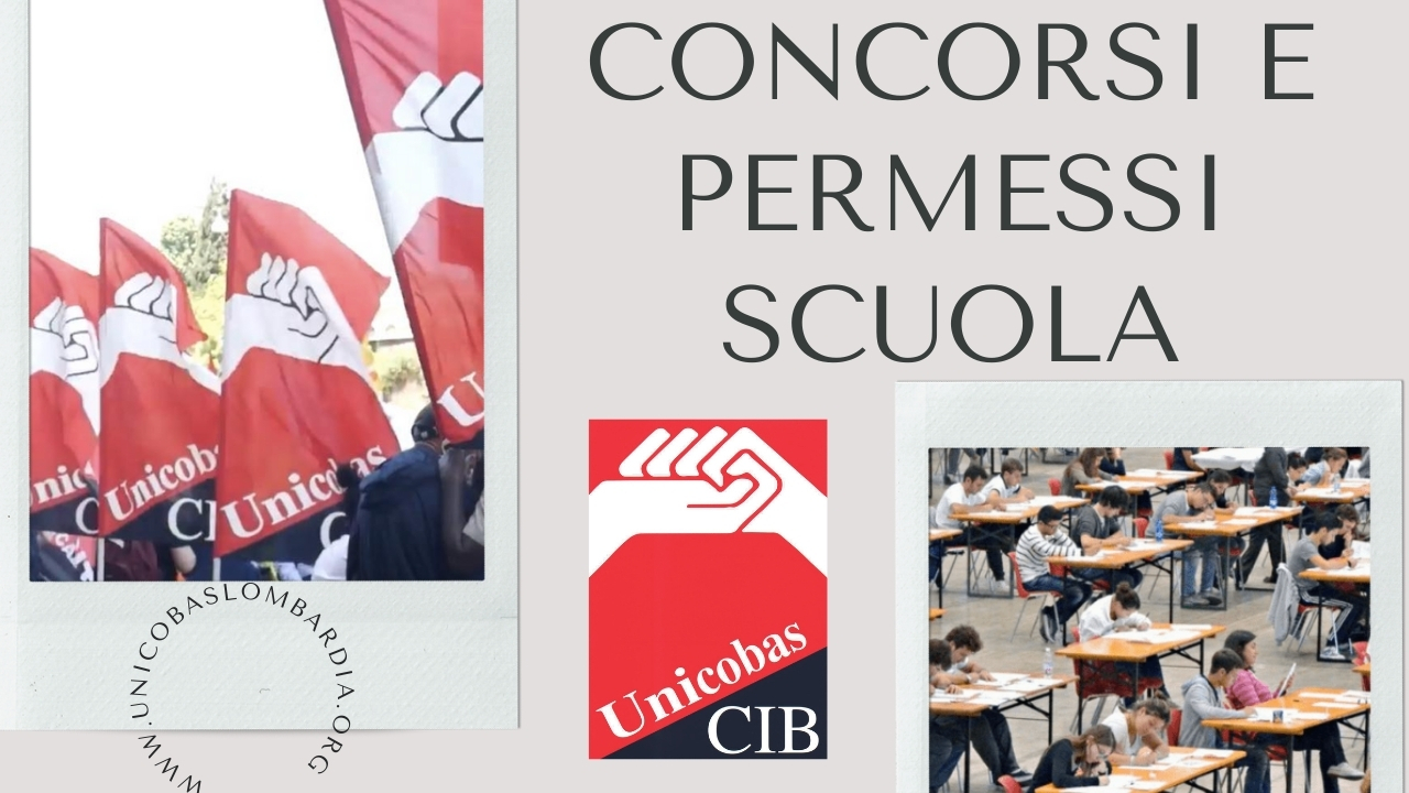 Concorsi e permessi scuola