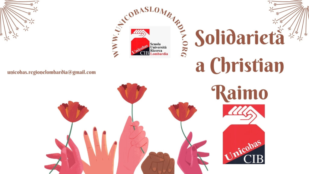 Solidarietà a Christian Raimo